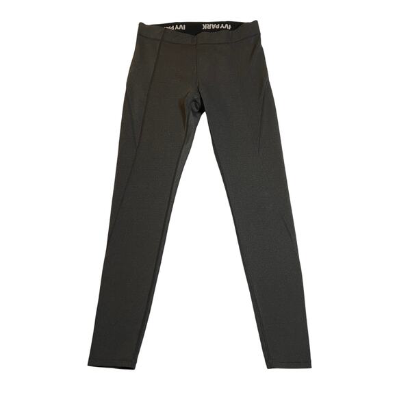 Ivy Park Mid Rise Compression Skinny Ankle Leggings Size Med Athleisure Workout - Picture 1 of 10